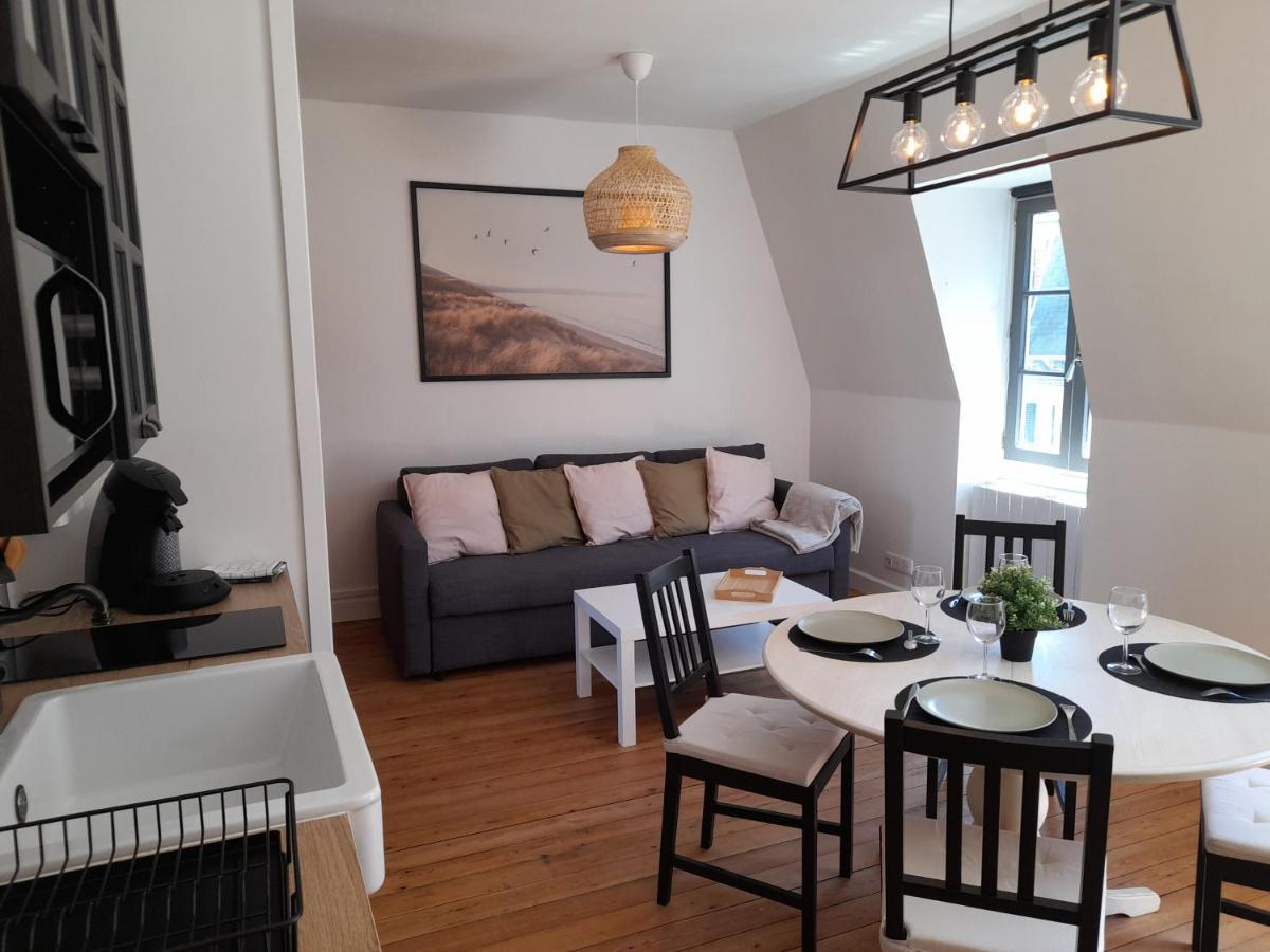 Charmante Villa Plein Sud 50M De La Plage - Balcon Vue Laterale Sur Mer - Equipee De La Fibre, Wifi, Internet Mers-les-Bains Ngoại thất bức ảnh