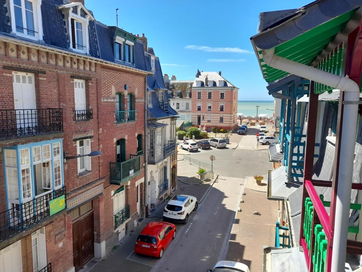 Charmante Villa Plein Sud 50M De La Plage - Balcon Vue Laterale Sur Mer - Equipee De La Fibre, Wifi, Internet Mers-les-Bains Ngoại thất bức ảnh