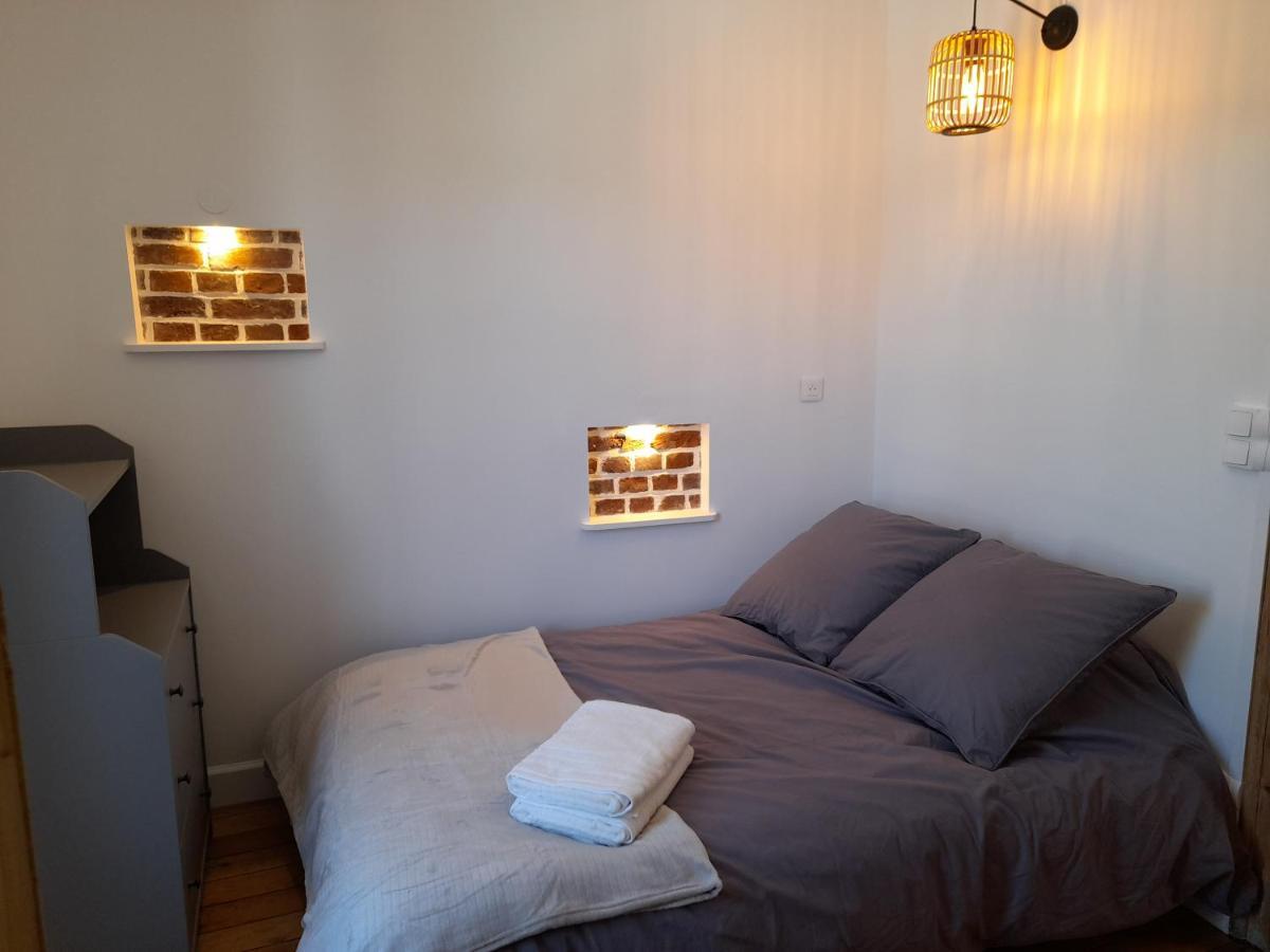 Charmante Villa Plein Sud 50M De La Plage - Balcon Vue Laterale Sur Mer - Equipee De La Fibre, Wifi, Internet Mers-les-Bains Ngoại thất bức ảnh