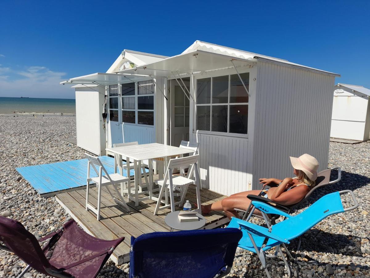 Charmante Villa Plein Sud 50M De La Plage - Balcon Vue Laterale Sur Mer - Equipee De La Fibre, Wifi, Internet Mers-les-Bains Ngoại thất bức ảnh